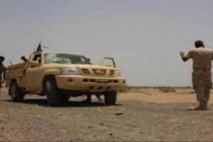 احباط تهريب  أحذية عسكرية إلى صنعاء في عدن 
