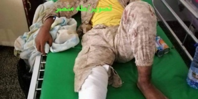 إصابة جندي من اللواء الثالث صاعقة في جبهة الفاخر غرب قعطبة 