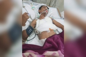 مناشدة عاجلة لإنقاذ حياة جندي في الحزام الامني