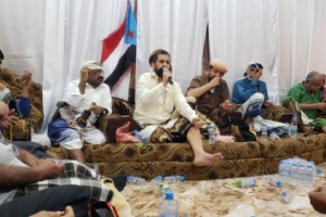 استقبال حاشد للاسير المحرر القائد علي بن شريبة في العاصمة عدن