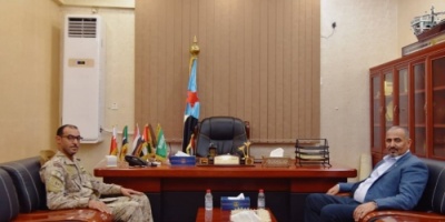الرئيس القائد عيدروس الزُبيدي يناقش مع قيادة التحالف العربي سُبل تنفيذ اتفاق الرياض