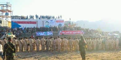 احتفاء بعيد الجلاء الوية المقاومة الجنوبية تعلن رسمياً تشكيل اللواء الخامس مقاومة 