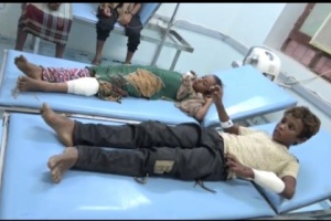 إصابة طفلين برصاص مليشيات الحوثي في التحيتا 