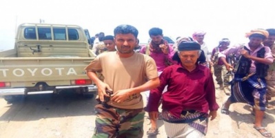 العميد الحوتري يتفقد الجبهة الشرقية لمدينة زنجبار 