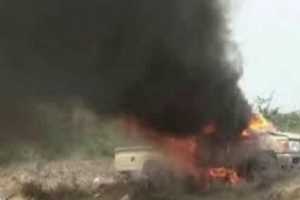 المقاومة الجنوبية. تدمر ثلاثة اطقم إخوانية في أحور 