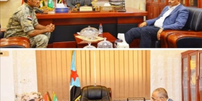 الرئيس الزُبيدي يشيد بيقظة الحزام الأمني بلحج ويطلع على التطورات العسكرية شمال الضالع