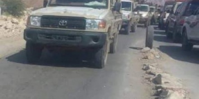 لجنه الانتقالي تقدم للتحالف ملف يحمل اسماء ضباط وجنود اللواء الأول حماية رئاسية  