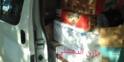 اللواء ابو اليمامة يضبط كميات من الأدوية المهربة من مستشفى الامل كانت بطريقها إلى تعز 