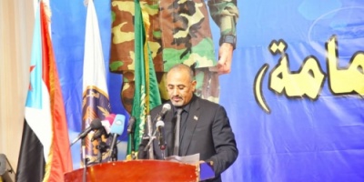 الرئيس الزبيدي من فعالية تأبين الشهيد أبو اليمامة : نجدد لهذا الانتصار ولقضية شعبنا ووطننا وبناء دولتنا الجنوبية وعاصمتها الأبدية عدن 