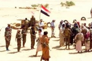 إصابة أحد أفراد المقاومة الجنوبية في هجوم لمليشيات الاصلاح على المحفد 