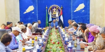 تفاصيل لقاء الرئيس الزُبيدي بالهيئة التنفيذية لانتقالي محافظة الضالع