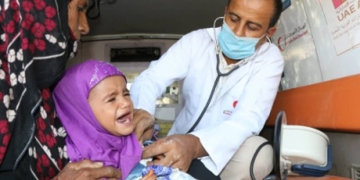 العيادات الطبية المتنقلة للهلال الأحمر الإماراتي تضاعف إنجازاتها في الساحل الغربي
