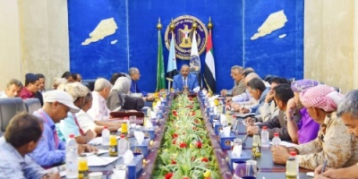 الرئيس القائد عيدروس الزُبيدي يرأس اجتماعاً مشتركاً لهيئة رئاسة المجلس والهيئة التنفيذية لانتقالي الضالع
