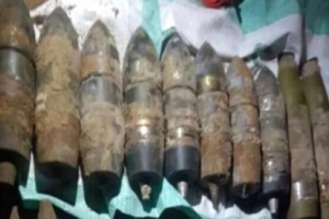 عدن : الأجهزة الأمنية تضبط كمية من المقذوفات الخطيرة 