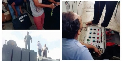 انتهاء أعمال الصيانة لمحطة حجيف التحويلية 