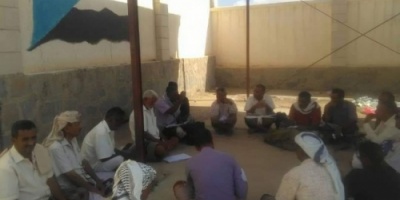 الهيئة التنفيذية لانتقالي الملاح ردفان تعقد اجتماعها الدوري