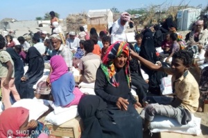 قافلة مساعدات إماراتية جديدة لأهالي النخيلة في الساحل الغربي
