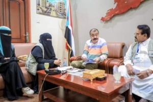 رئيس الجمعية الوطنية يلتقي رئيسة مؤسسة أمل لرعاية الأيتام والفقراء