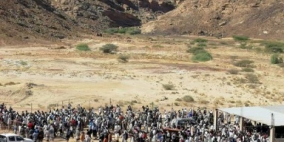 اهالي شبوة يشيعون الشهيد يسلم صالح حبتور إلى مثواه الاخير