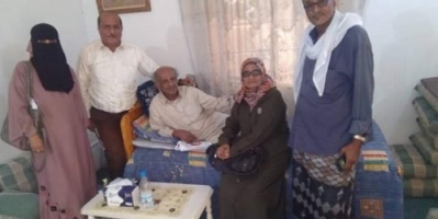 ممثلون عن الجمعية الوطنية يزورون الفنان الجنوبي الكبير العطروش