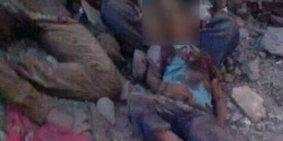 سقط في مثل هذا اليوم أكثر من أربعون شهيد بينهم أطفال في الضالع 
