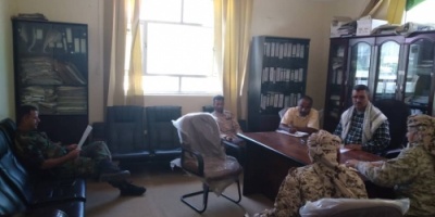 اللجنة الأمنية بالضالع تعقد اجتماعاً لها برئاسة وكيل المحافظة العفيف