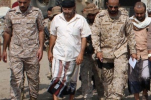 وفد من التحالف يبحث مع قائد حزام لحج التنسيق المشترك لتنفيذ الملحق العسكري ل اتفاق الرياض 