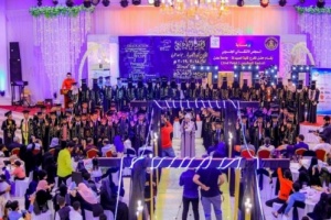 الدفعة ال20 لقسم الصيدلة تحتفل بتخرجها برعاية الانتقالي 