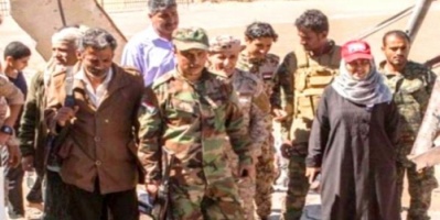 الناطق الرسمي للانتقالي يزور موقع منصة نادي الصمود في الضالع 