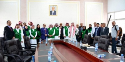 رئيس جامعة عدن يستعرض تأهيل مباني ومختبرات الجامعة مع البرنامج السعودي لتنمية وإعمار اليمن