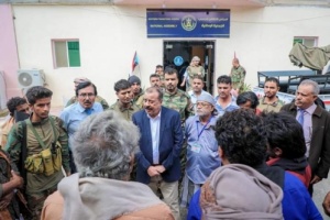 رئيس الجمعية الوطنية يلتقي بعدد من مشائخ وأبناء قبائل لقموش