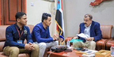 رئيس الجمعية الوطنية يلتقي مدير مؤسسة سما حضرموت للإنتاج الإعلامي