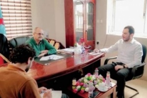 الجعدي يبحث مع مسؤول أممي خروقات الحكومة بشبوة وقرار المجلس بتعليق مشاركته في تنفيذ اتفاق الرياض