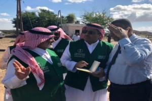 المشروع السعودي يدشن مشروع تأهيل حقل المناصرة بلحج