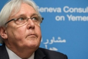 غريفيث يصل #صنعاء لبحث التهدئة في مأرب والجوف 