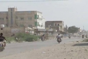 مليشيا الحوثي تعتدي على الأحياء السكنية في الحيس جنوب الحديدة.