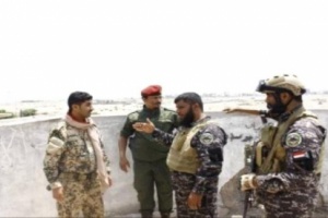 البوحر والخضر يزوران مقر قيادة قوات حماية المنشآت.