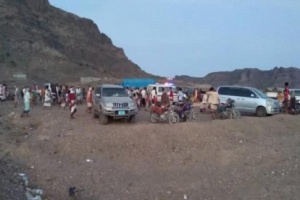 المسيمير تشيع جثمان مدير الامن احمد جهضر الى مثواه الأخير .