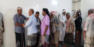 بن الشيخ أبوبكر ينقل تعازي قيادة المجلس الانتقالي إلى آل الكثيري
