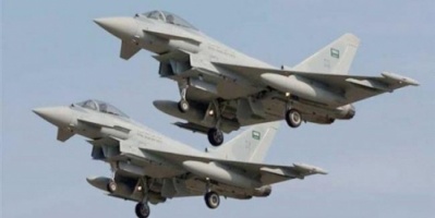 مقاتلات التحالف العربي تقصف مواقع مليشيا الحوثي في محافظتي مأرب والجوف