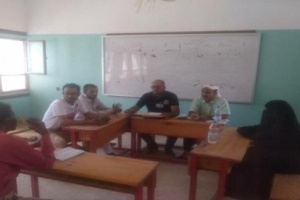 لحج : مدير عام مسيمير يبحث أوجه التعاون المشترك مع مشروع المرأة والسلام
