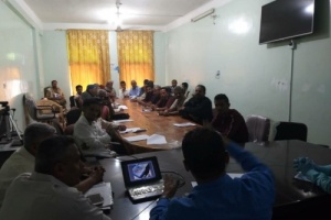 الضالع..لجنة الطوارئ تقيم دورة تدريبية لمنتسبي الوحدات العسكرية والأمنية في مجال التوعية من كورونا 