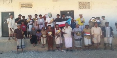 انتقالي جردان بشبوة يلتقي الشخصيات الاجتماعية وأعضاء مركز البارده