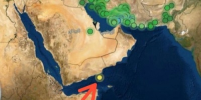 زلزال بحري في وسط خليج عدن قبالة سواحل حضرموت والمهرة 