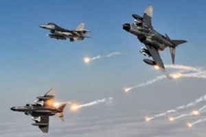 عاجل: طيران التحالف العربي يحلق بسماء مدينتي لودر وثرة في أبين 