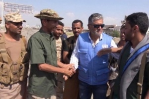 الدبيش : مغادرة معظم أعضاء الفريق الأممي المشرف في الحديدة 