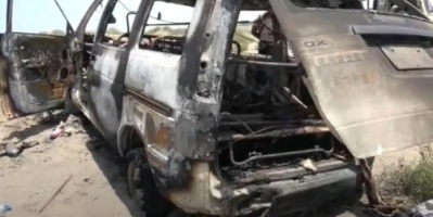 الحديدة.. عبوة ناسفة حوثية تحرق 10 أشخاص بحافلة