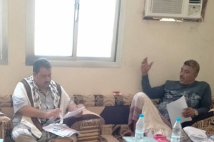 *رئيس انتقالي لحج يلتقي مدير أمن لحج ويناقش الترتيبات الأمنية في المحافظة*