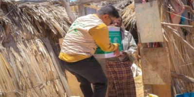 سلمان للإغاثة يوزع مساعدات غذائية لـ5700 أسرة بحضرموت