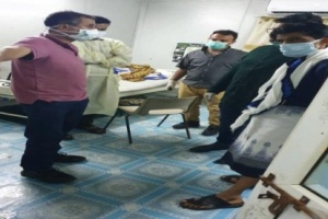 عضوا هيئة الجمعية الوطنية الشاعري يطلع على تجهيزات مستشفى الجمهورية